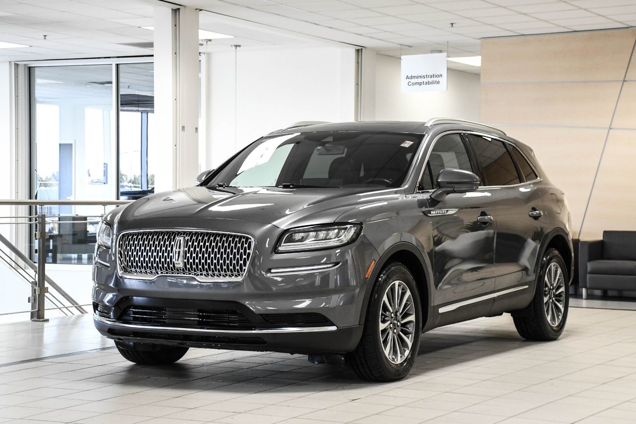 Gray (Asher Grey) 2023 Lincoln Nautilus SUV / Crossover All-Wheel Drive Automatic