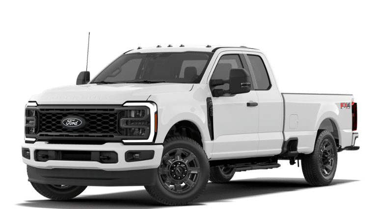White (BLANC OXFORD) 2027 Ford F-250 Super Duty Pickup Truck Four-Wheel Drive Automatic