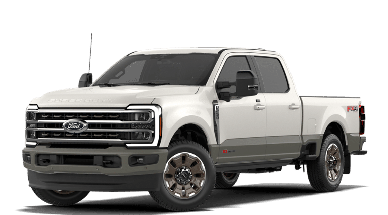 White (BLANC ASTRAL MÉTALLISÉ TROIS COUCHES) 2027 Ford F-250 Super Duty Pickup Truck Four-Wheel Drive Automatic