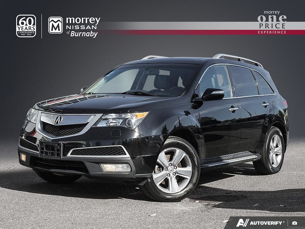 Crystal Black Pearl 2013 Acura MDX SUV / Crossover All-Wheel Drive Automatic