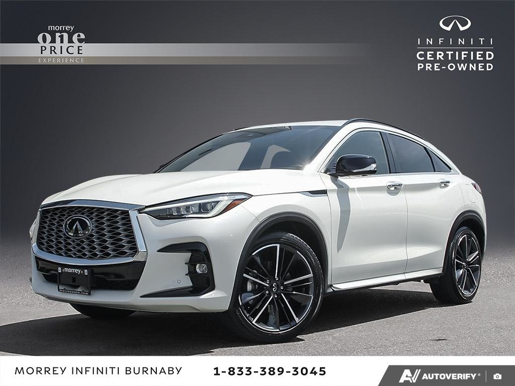 Majestic White Pearl 2022 INFINITI QX55 SUV / Crossover All-Wheel Drive