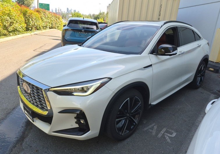 Majestic White Pearl 2022 INFINITI QX55 SUV / Crossover All-Wheel Drive 