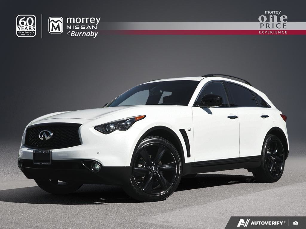 Majestic White Pearl 2017 INFINITI QX70 SUV / Crossover Automatic