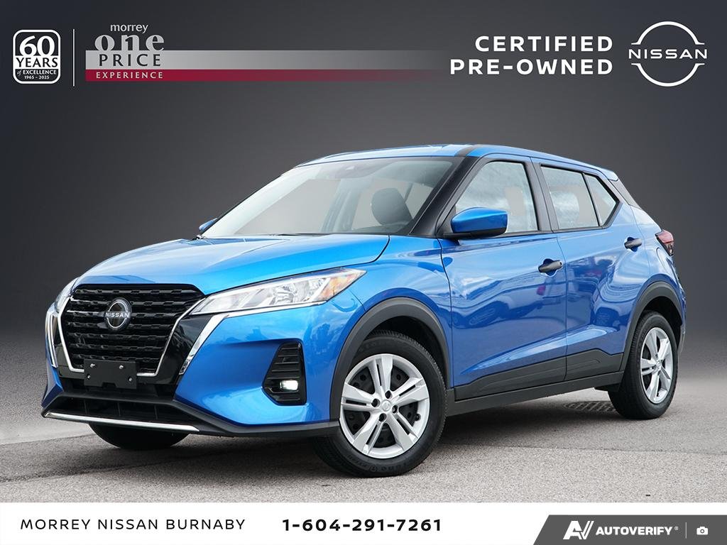Electric Blue Metallic 2024 Nissan Kicks SUV / Crossover Front-Wheel Drive Continuously Variable Transmission