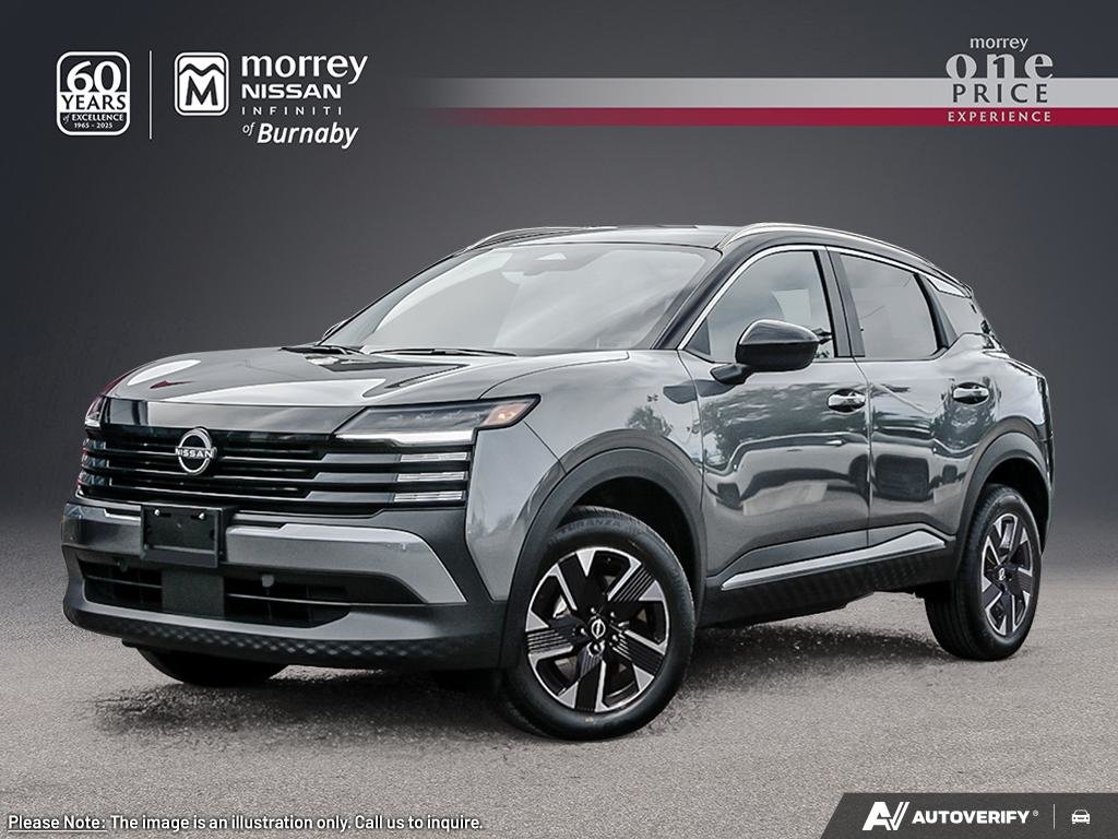Gray 2025 Nissan Kicks SUV / Crossover All-Wheel Drive Continuously Variable Transmission