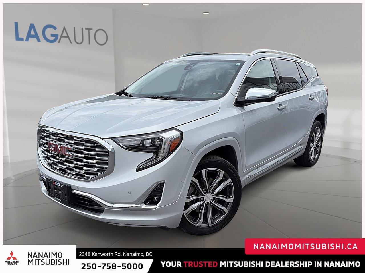 Quicksilver Metallic 2020 GMC Terrain Denali AWD SUV / Crossover Four-Wheel Drive Automatic