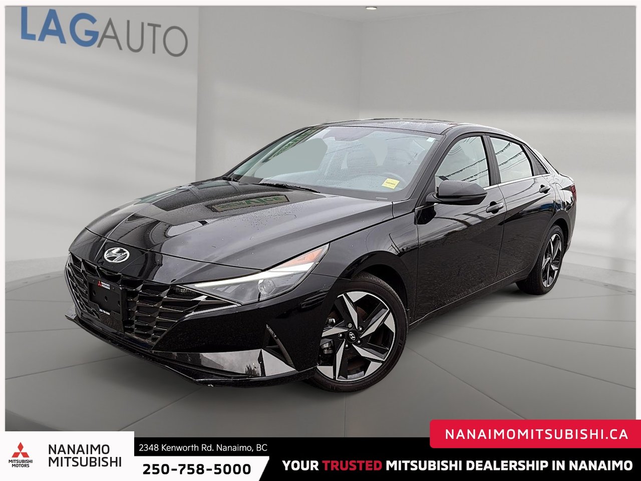 Abyss Black 2023 Hyundai Elantra Sedan Continuously Variable Transmission