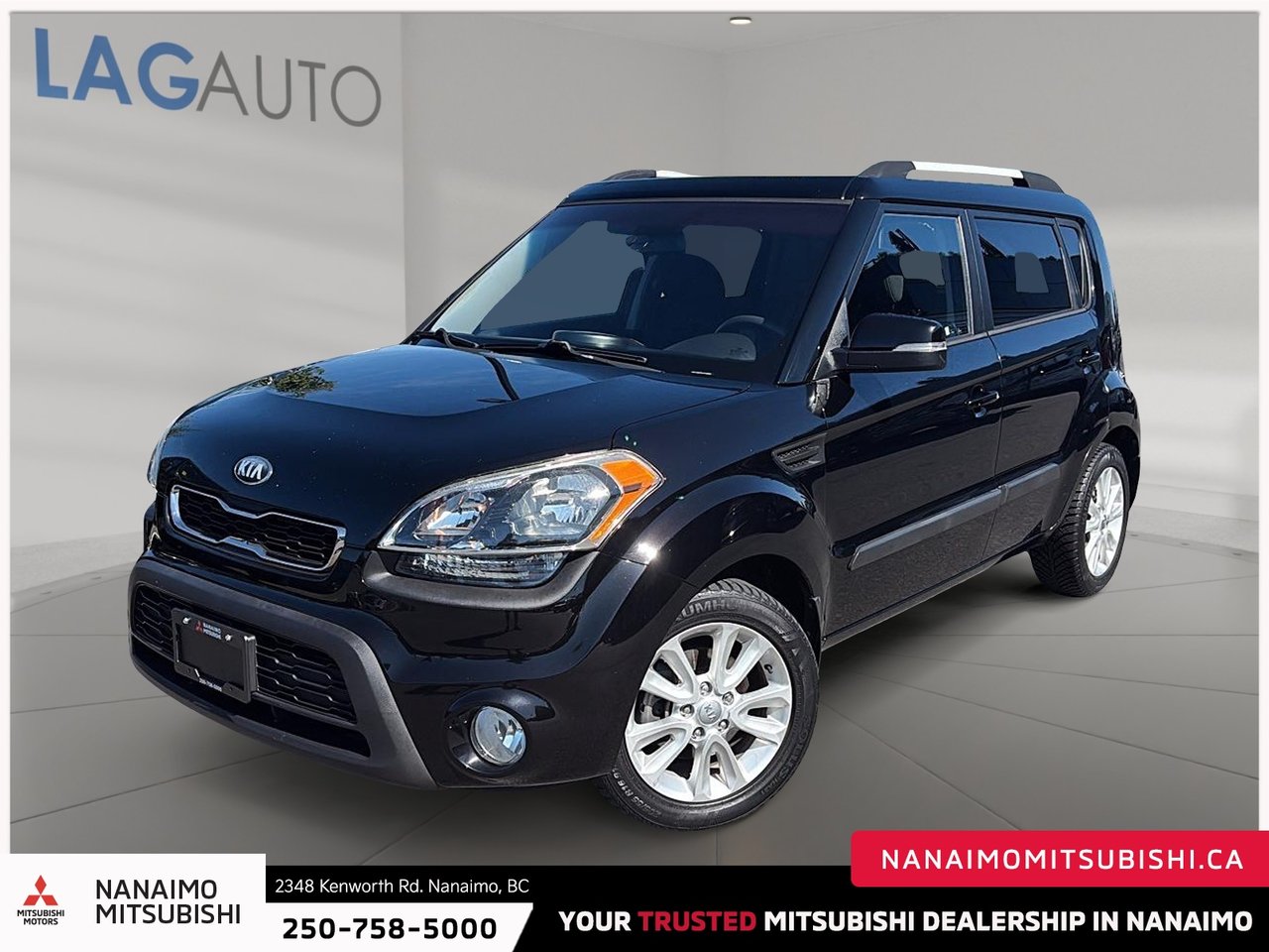 Black 2013 Kia Soul Wagon Automatic