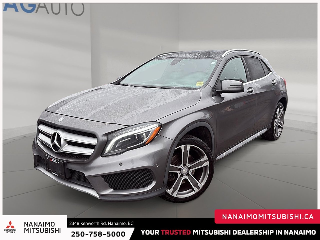 Gray 2017 Mercedes-Benz GLA SUV / Crossover All-Wheel Drive Automatic