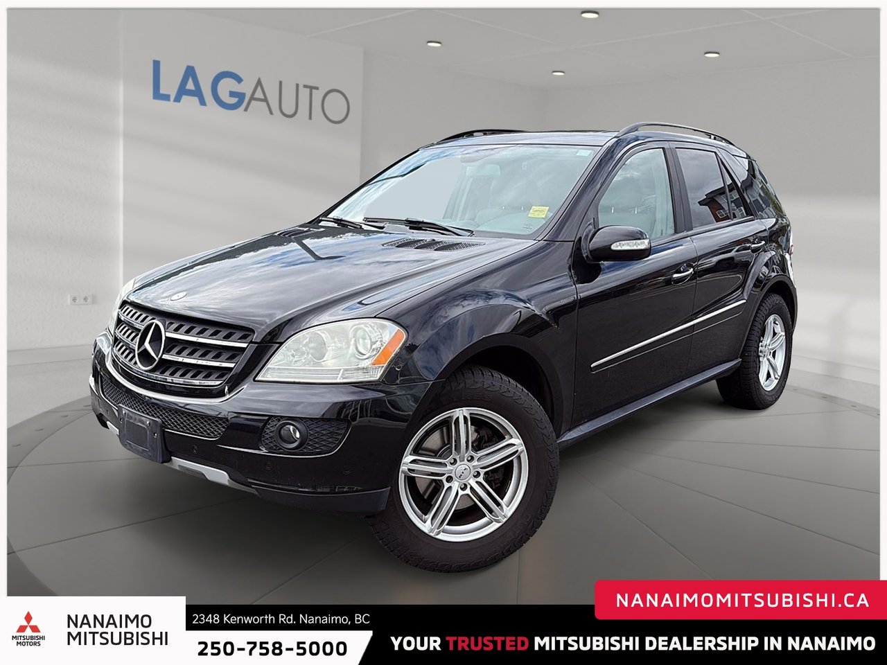Black 2008 Mercedes-Benz M-Class ML 320 CDI 4MATIC SUV / Crossover All-Wheel Drive Automatic