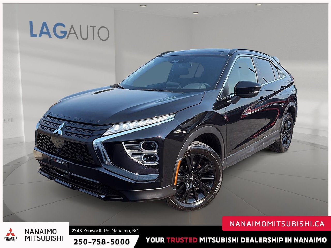 Tarmac Black 2025 Mitsubishi Eclipse Cross SUV / Crossover Continuously Variable Transmission