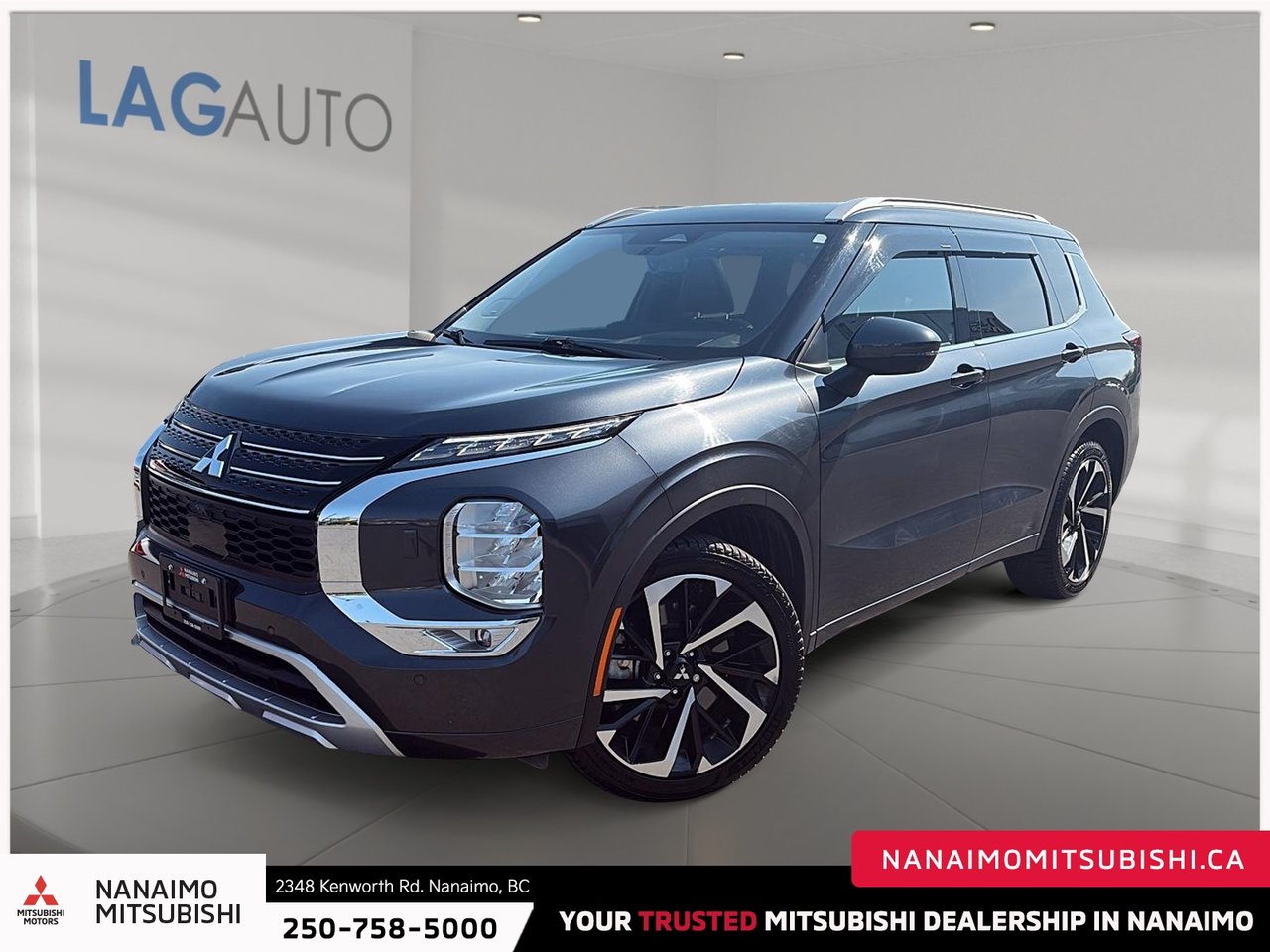 Gray (Graphite) 2024 Mitsubishi Outlander SUV / Crossover Continuously Variable Transmission