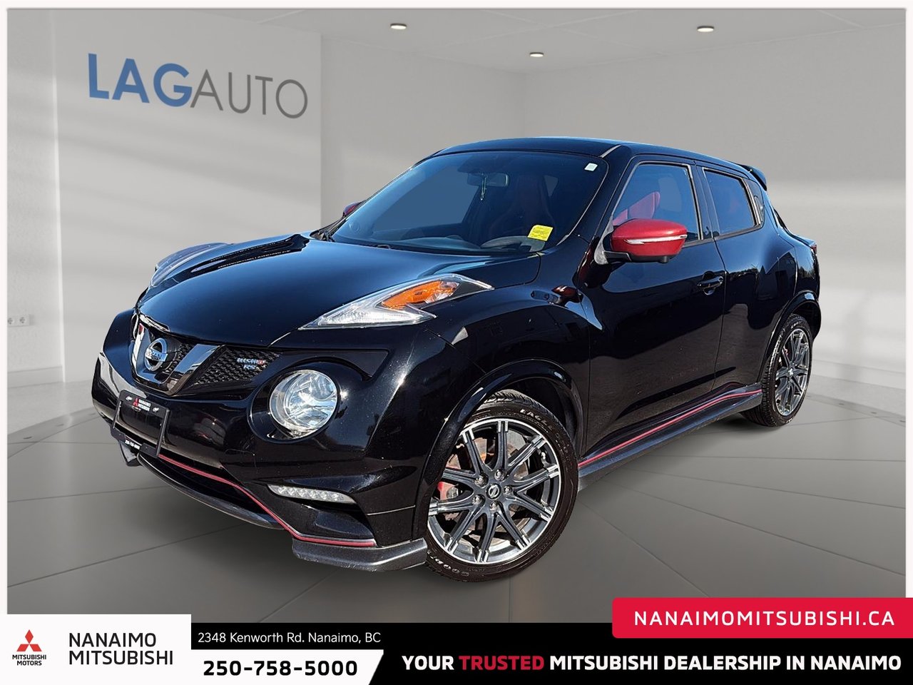 Black 2016 Nissan Juke SUV / Crossover All-Wheel Drive Continuously Variable Transmission