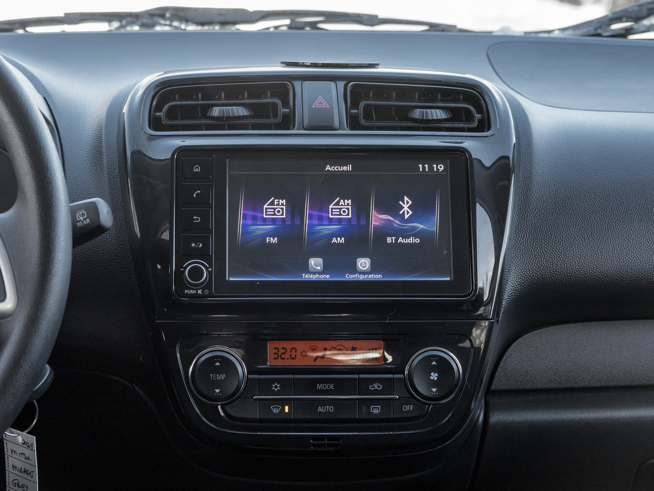 Mitsubishi Mirage ES CVT   ONE OWNER   SAFETY CERTIFIED   LOW KM 2024-19