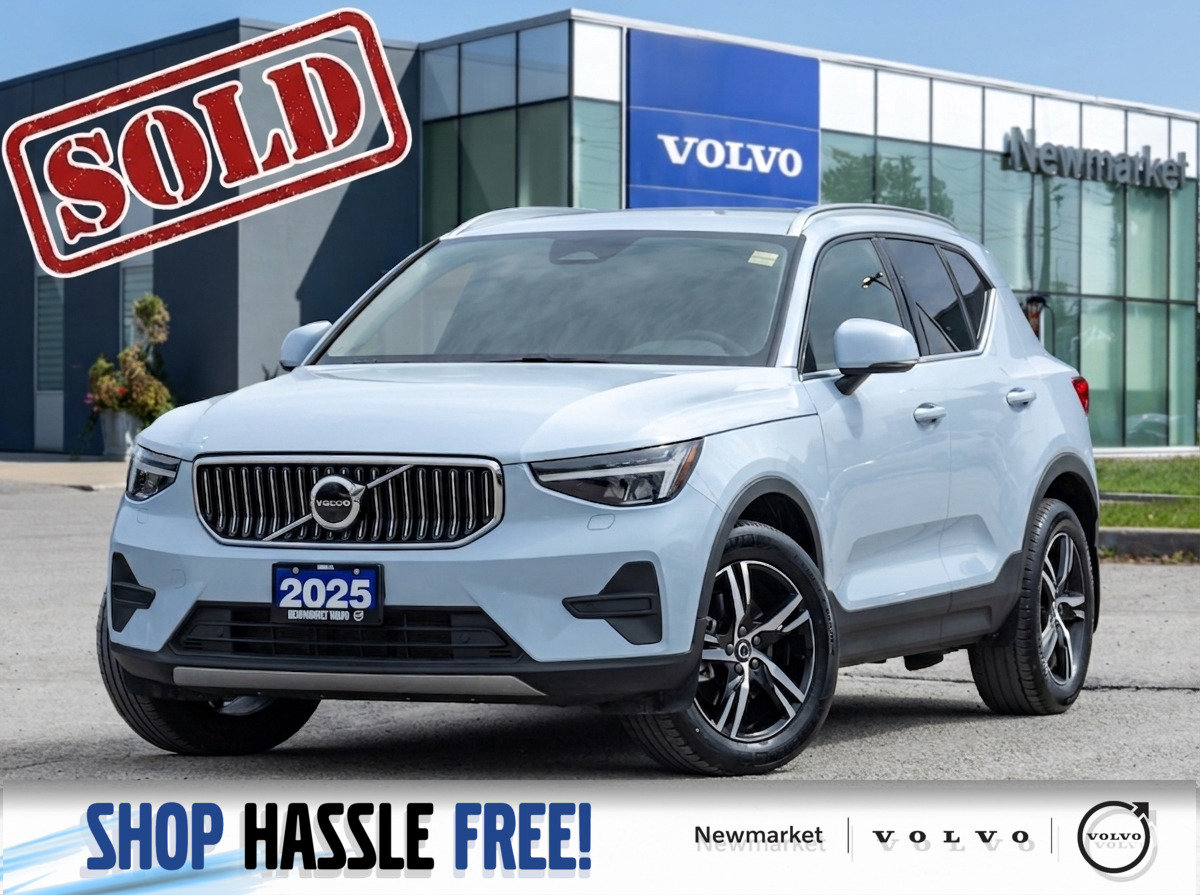 2025 Volvo XC40 B5 AWD Core  CPO FINANCE RATE 3.49%* (84M)-0