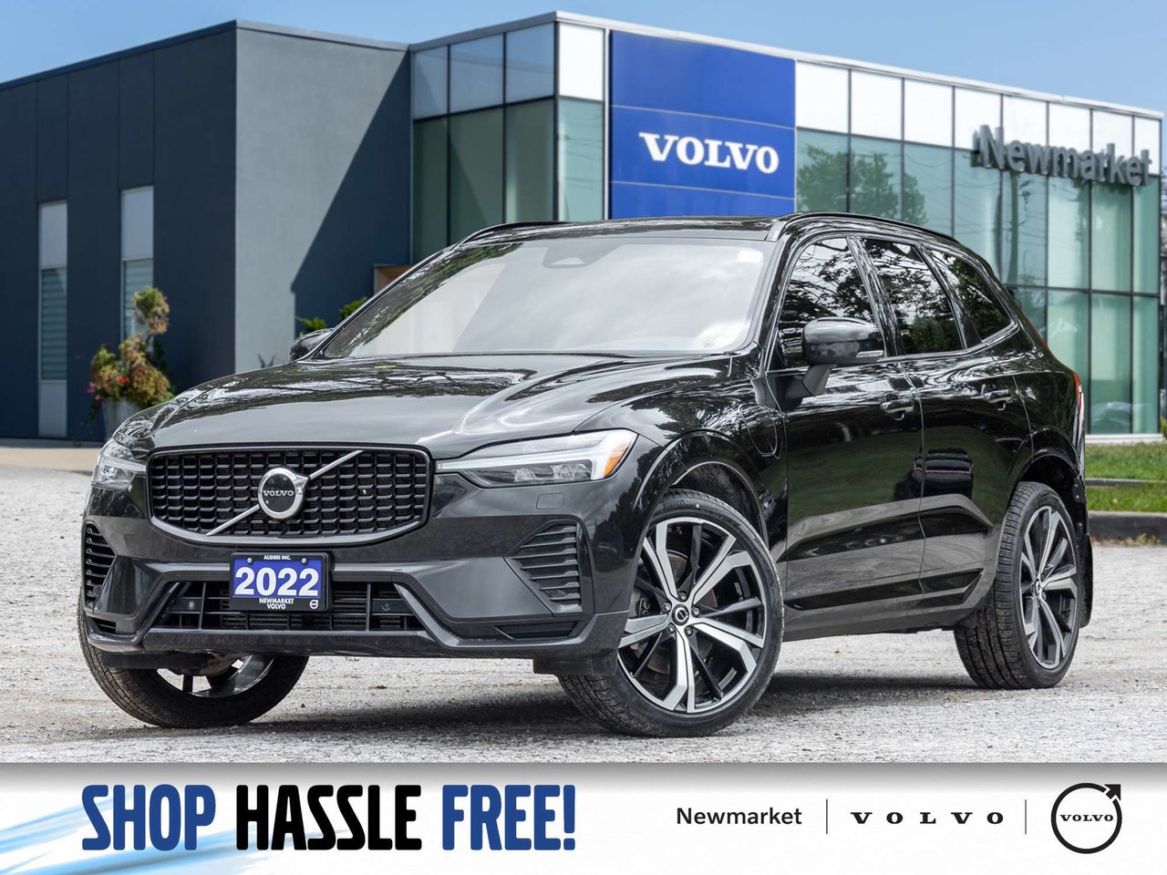 2022 Volvo XC60 Recharge T8 eAWD PHEV R-Design  NEW TIRES  VOLVO CPO-0