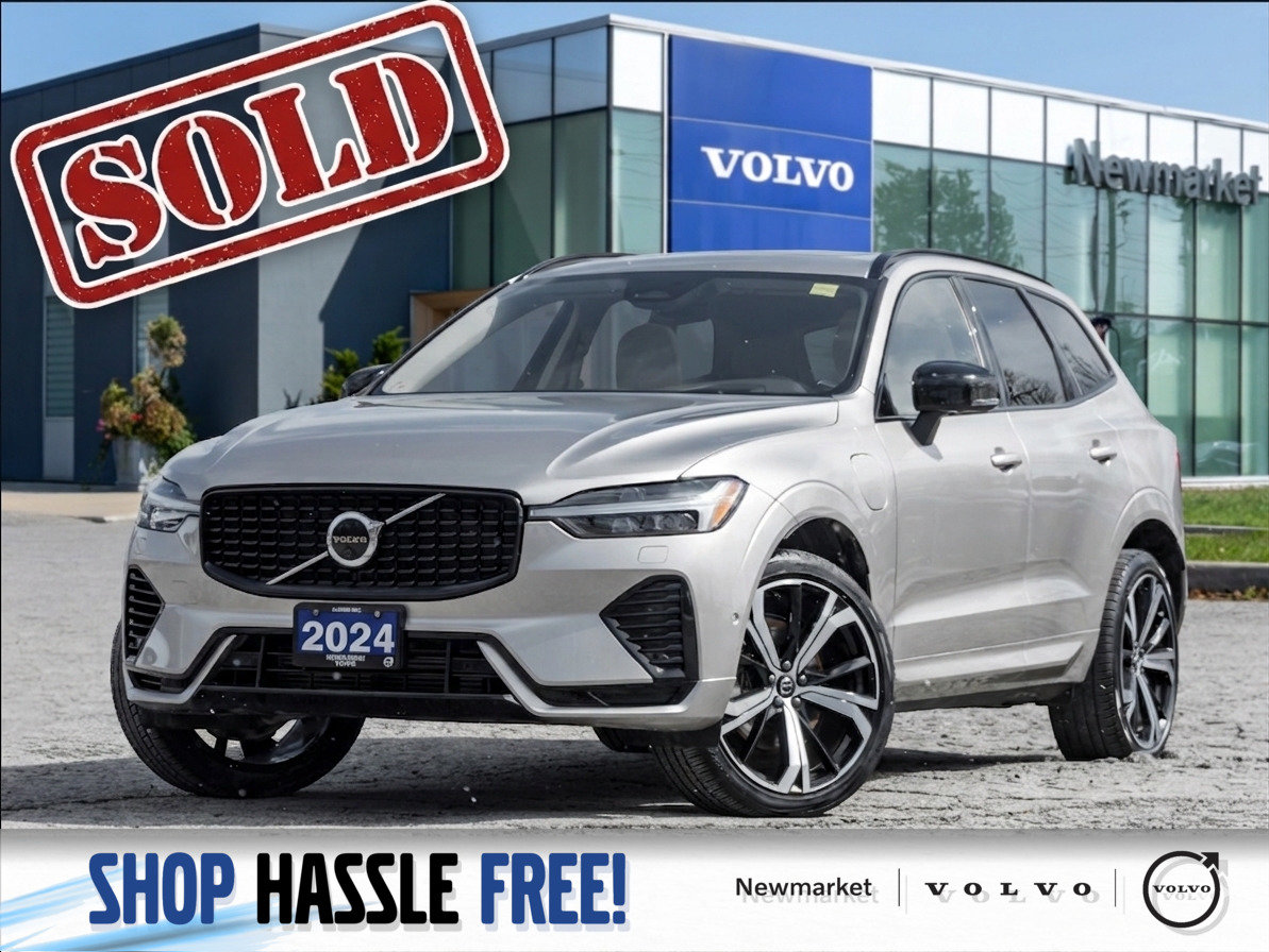 2024 Volvo XC60 Recharge T8 eAWD PHEV ULTIMATE  OFF LEASE  ONE OWNER  CPO-0