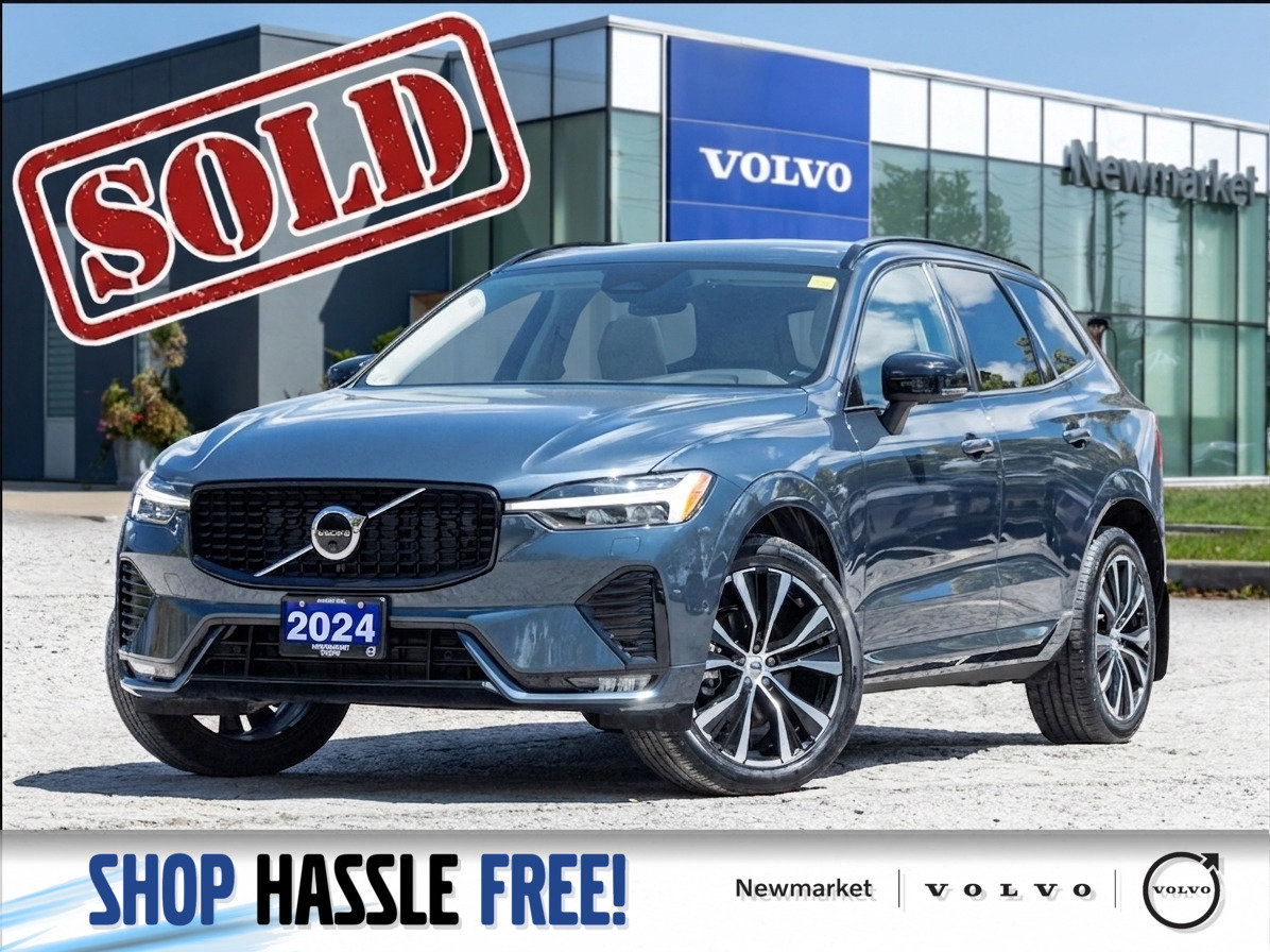 Volvo XC60 B5 AWD PLUS  OFF LEASE  NO ACCIDENTS  CPO 2024-0