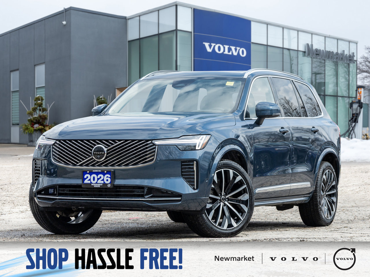 2026 Volvo XC90 B6 AWD ULTRA  LIKE NEW  LOW KM  DENIM BLUE  CPO-0