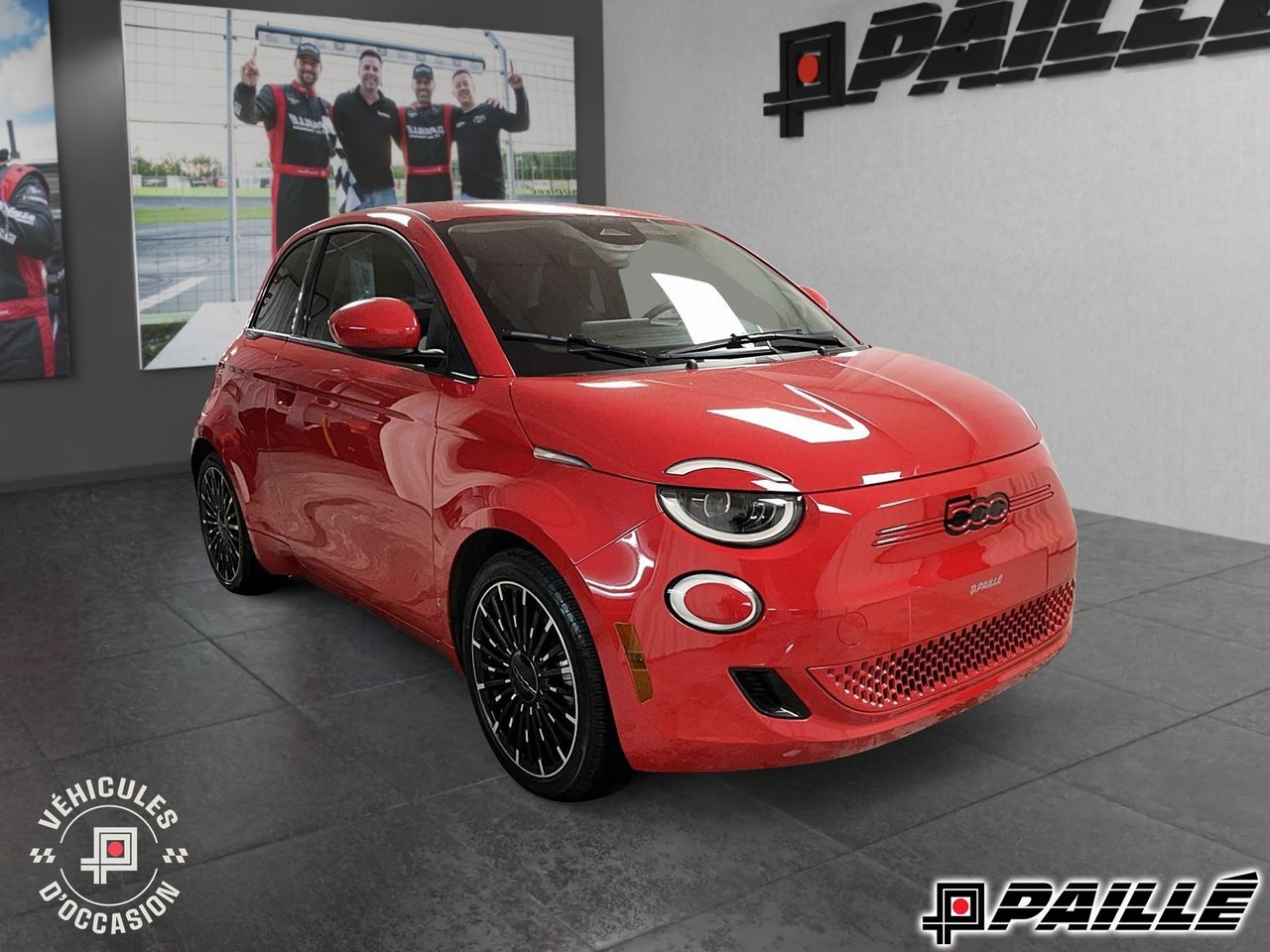 Red BY (RED) 2024 FIAT 500e Hatchback Automatic
