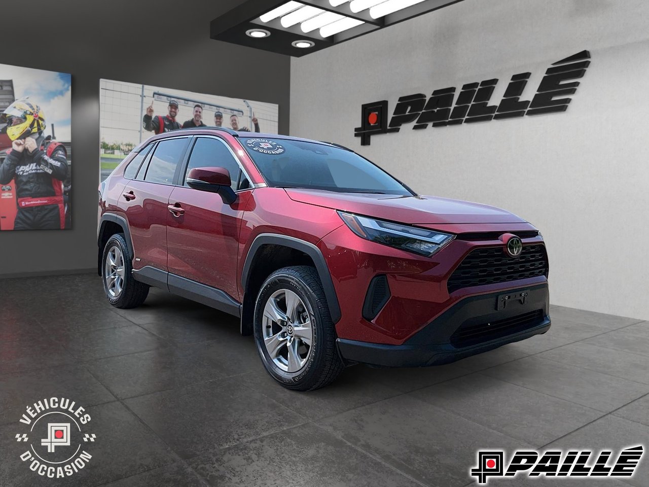 Red 2025 Toyota RAV4 Hybrid SUV / Crossover All-Wheel Drive