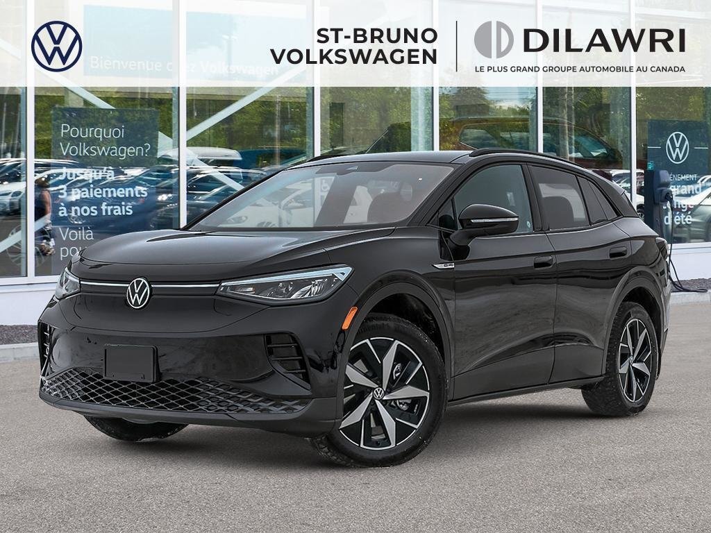 Deep Black Pearl 2024 Volkswagen ID.4 SUV / Crossover All-Wheel Drive Automatic