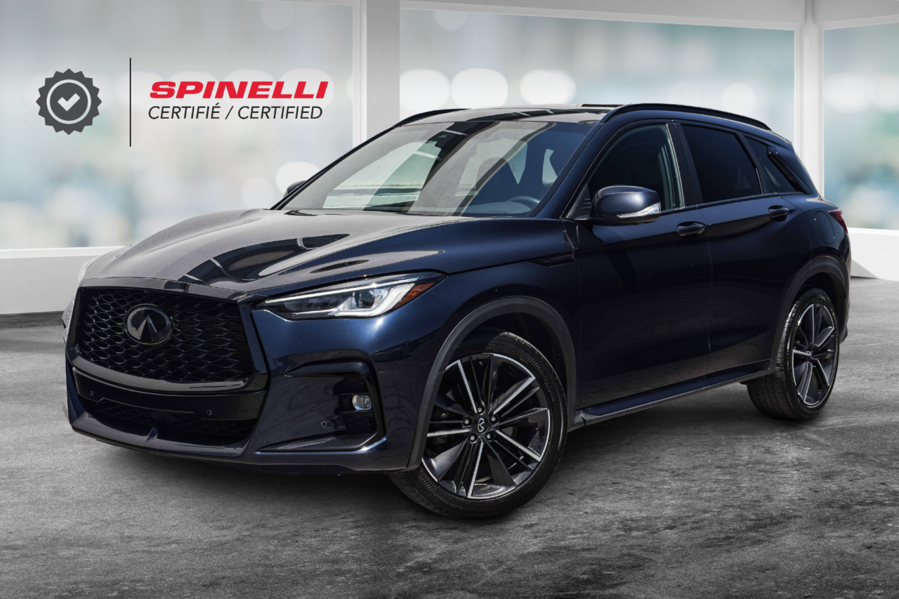 Blue 2023 INFINITI QX50 Sport AWD SUV / Crossover All-Wheel Drive Automatic