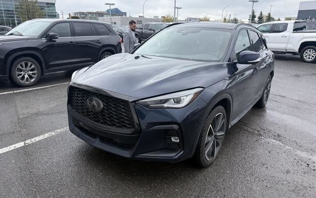 Blue 2023 INFINITI QX50 Sport AWD SUV / Crossover All-Wheel Drive Automatic