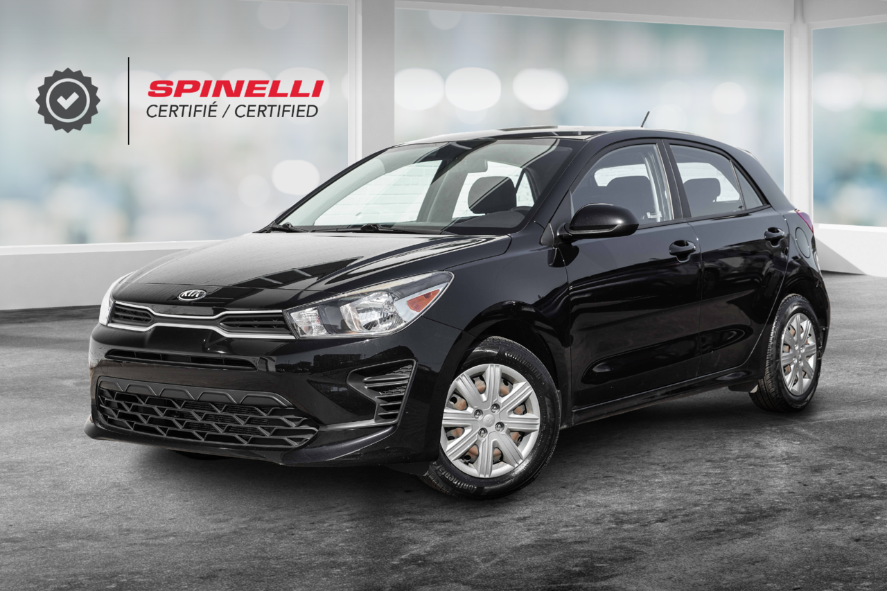 Black 2021 Kia Rio5 Wagon Automatic