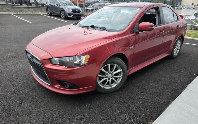 Red 2015 Mitsubishi Lancer Sedan Automatic