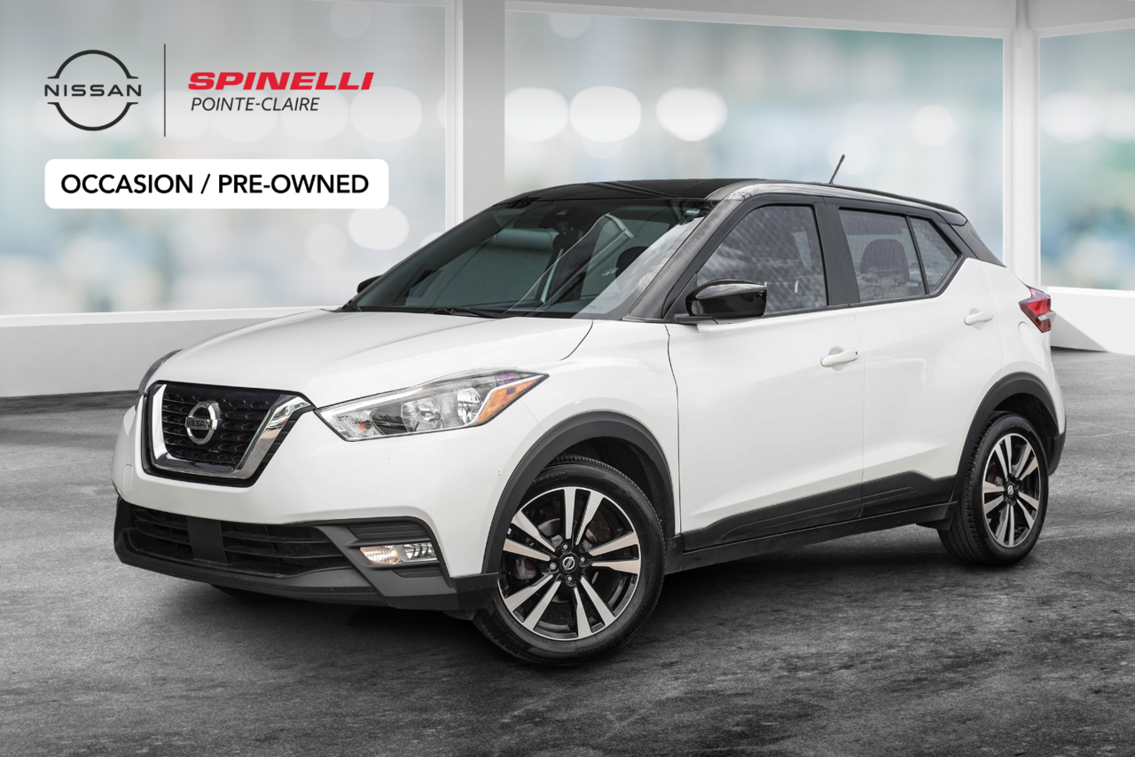 White 2020 Nissan Kicks SUV / Crossover Front-Wheel Drive Automatic