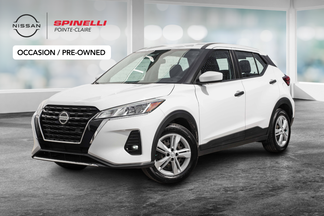 White 2021 Nissan Kicks SUV / Crossover Front-Wheel Drive Automatic