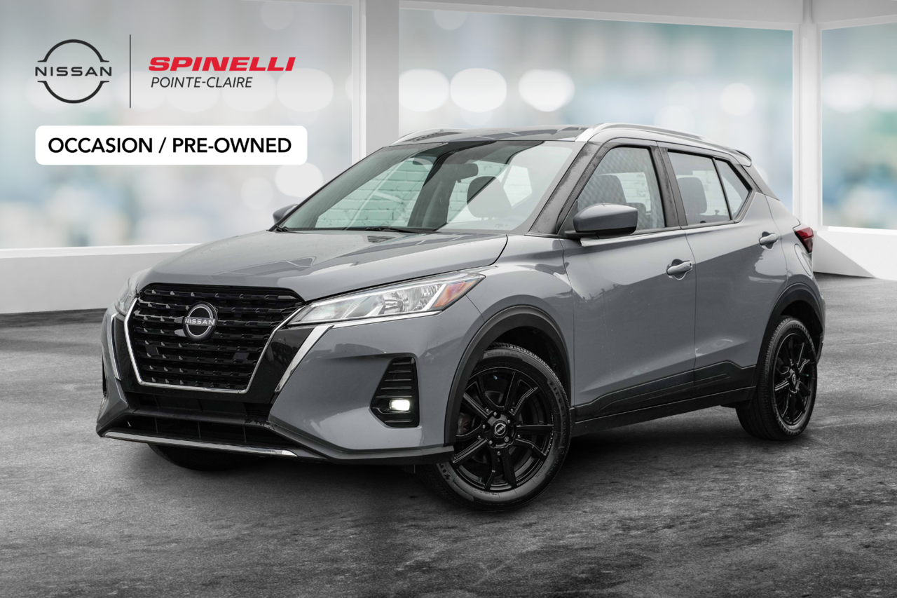 Gray 2022 Nissan Kicks SUV / Crossover Front-Wheel Drive Automatic