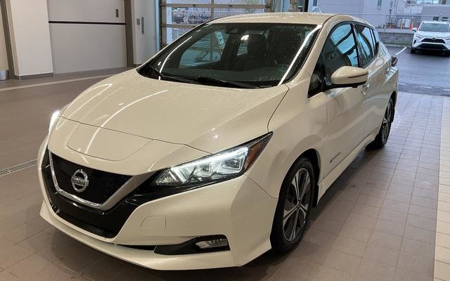 White 2019 Nissan LEAF Hatchback Front-Wheel Drive Automatic