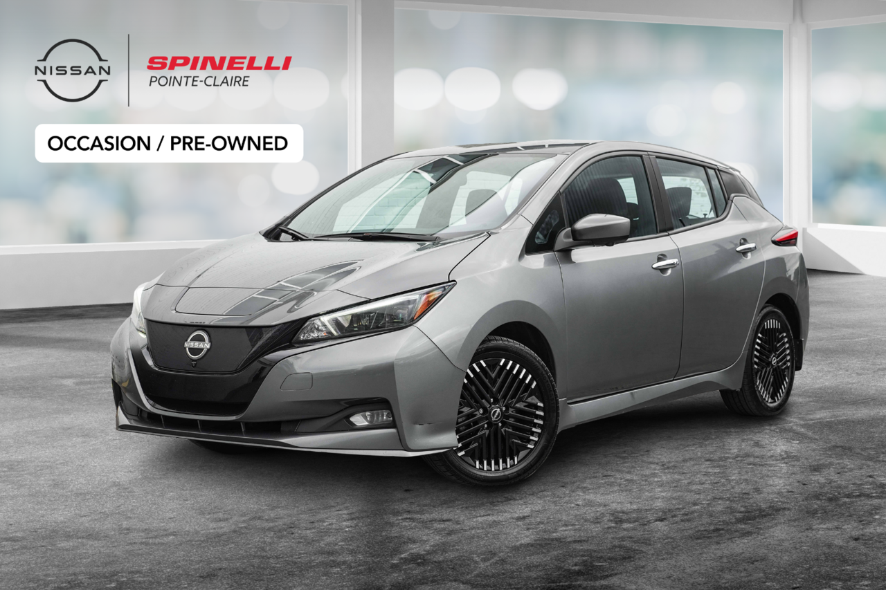 Gray 2023 Nissan LEAF Hatchback Front-Wheel Drive Automatic