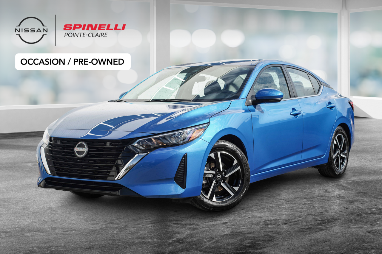 Blue 2024 Nissan Sentra Sedan Front-Wheel Drive Automatic