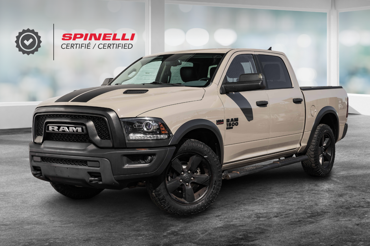 Brown (Beige) 2019 RAM 1500 Pickup Truck Four-Wheel Drive Automatic