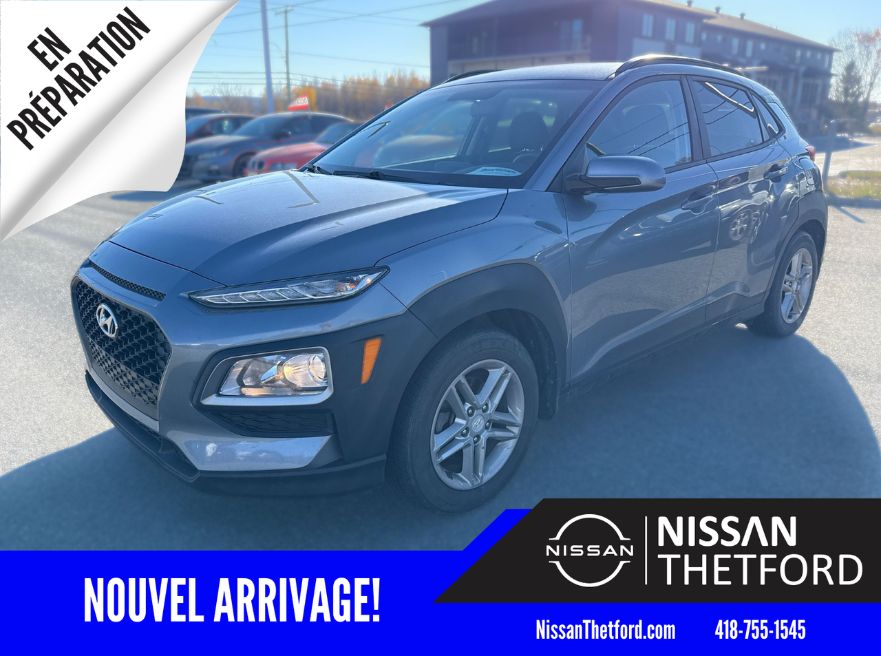 Silver 2018 Hyundai Kona SUV / Crossover  Automatic