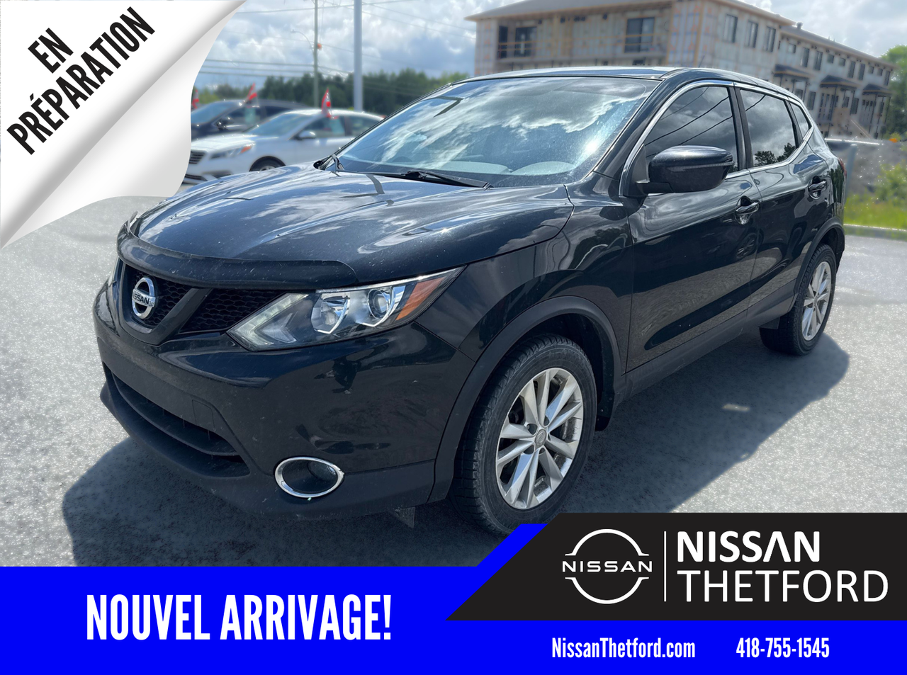 Black 2018 Nissan Qashqai SV AWD SUV / Crossover  Continuously Variable Transmission
