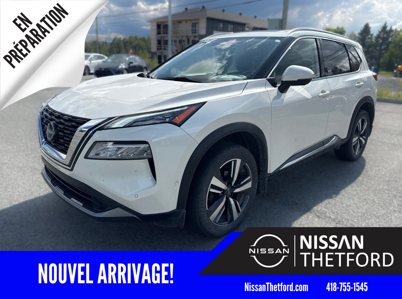 White 2023 Nissan Rogue SUV / Crossover All-Wheel Drive Continuously Variable Transmission