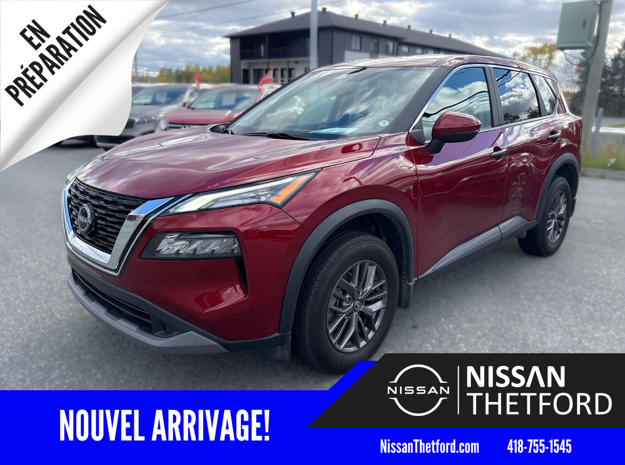 Red 2023 Nissan Rogue SUV / Crossover All-Wheel Drive Continuously Variable Transmission