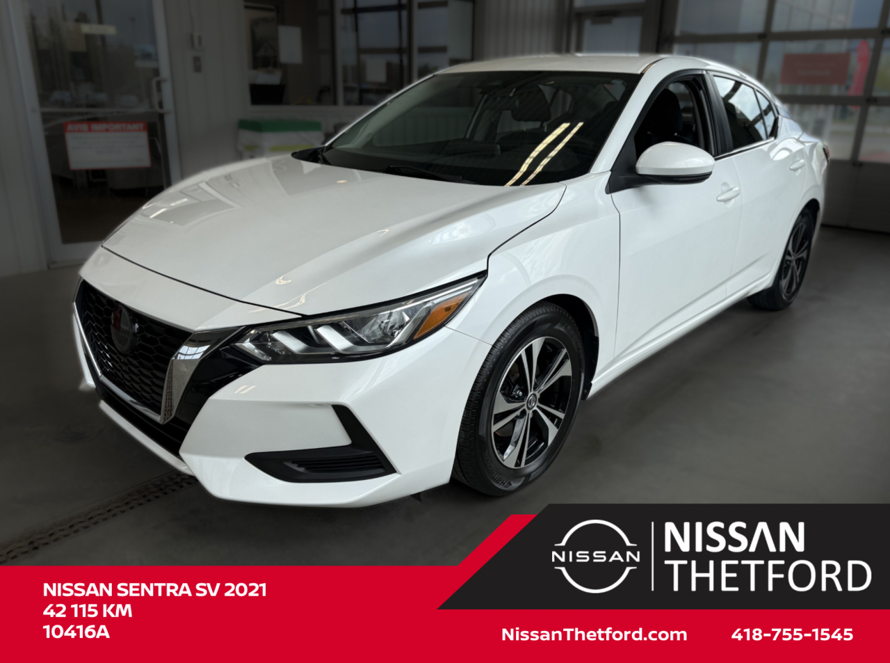 2021 Nissan Sentra SV FWD