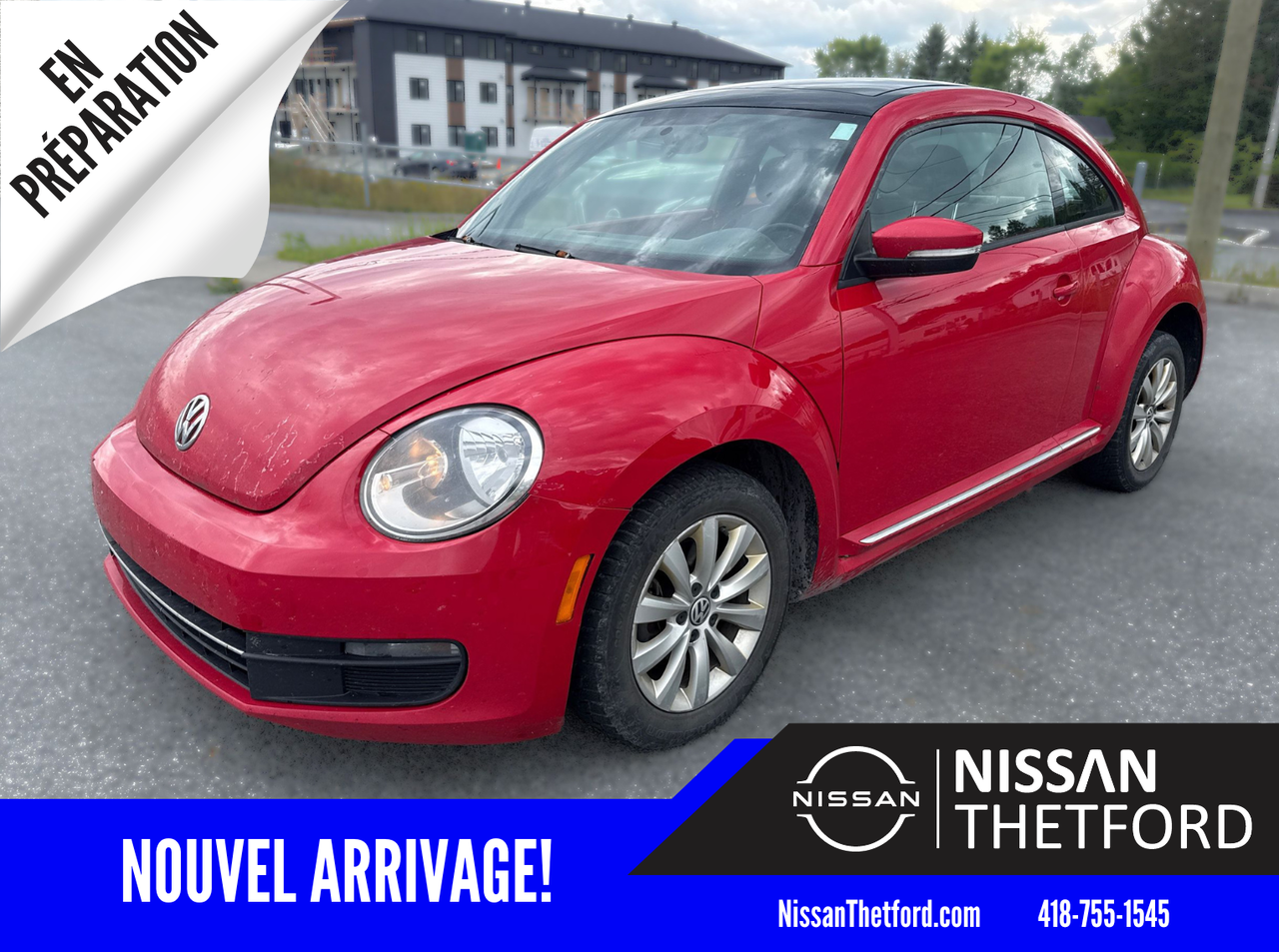 Red 2014 Volkswagen Beetle Hatchback  Manual