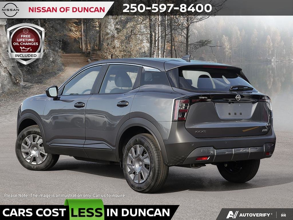 2026 Nissan Kicks S AWD-3