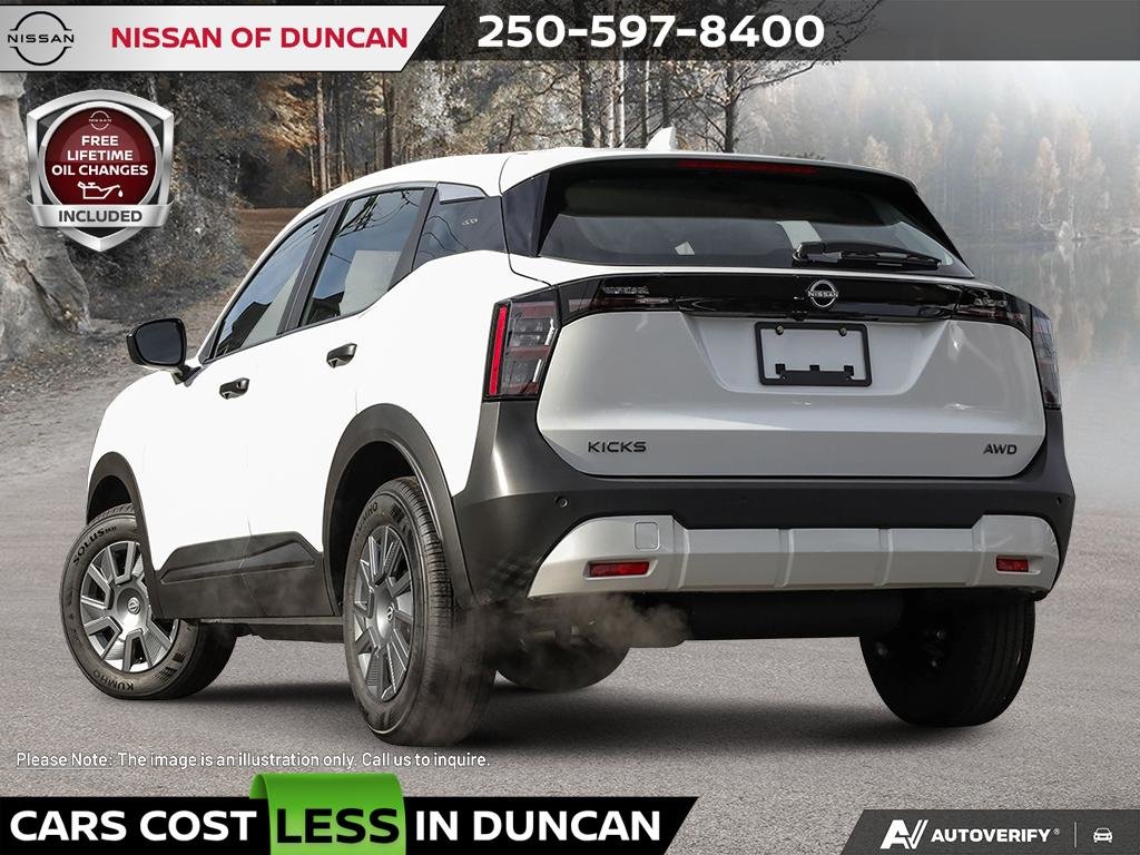 2026 Nissan Kicks S AWD-3