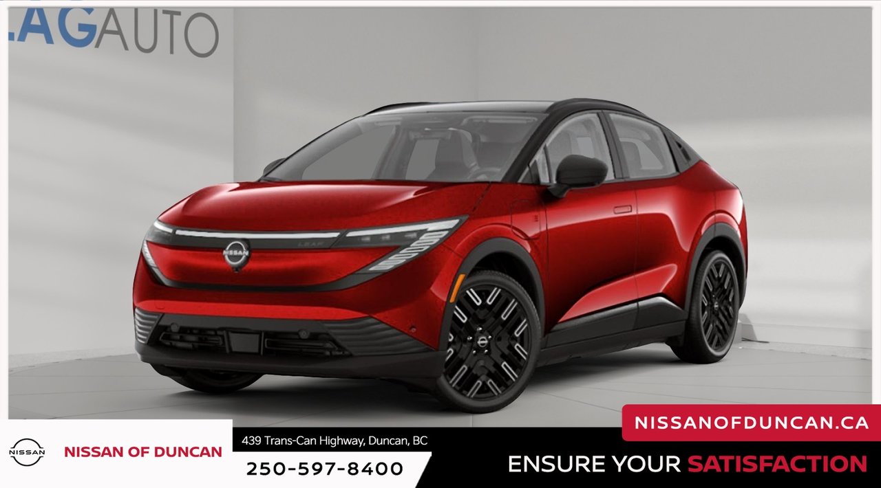 Coulis Red Metallic (Black Top 2027 Nissan LEAF Hatchback Automatic