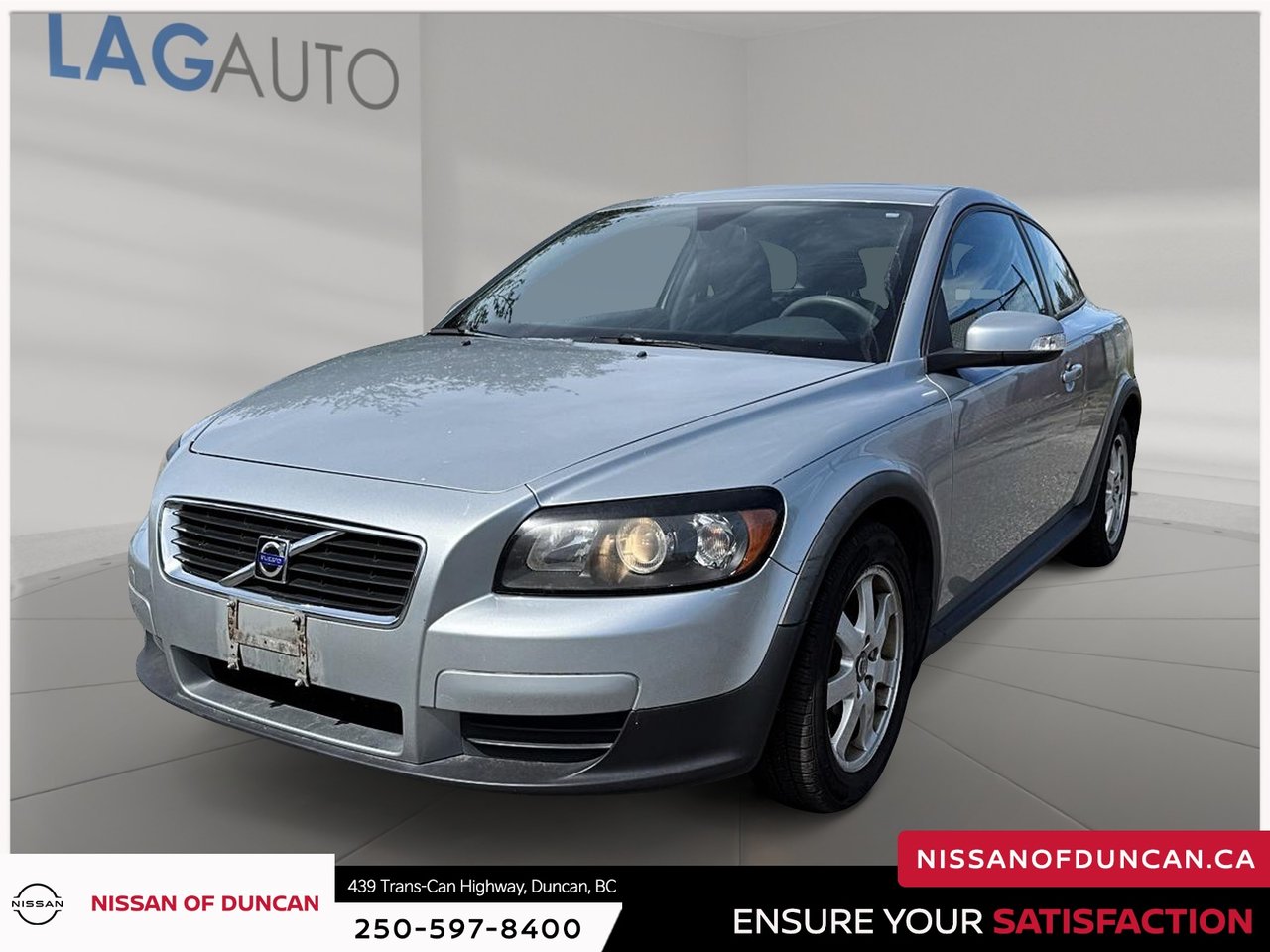 Silver 2008 Volvo C30 Hatchback