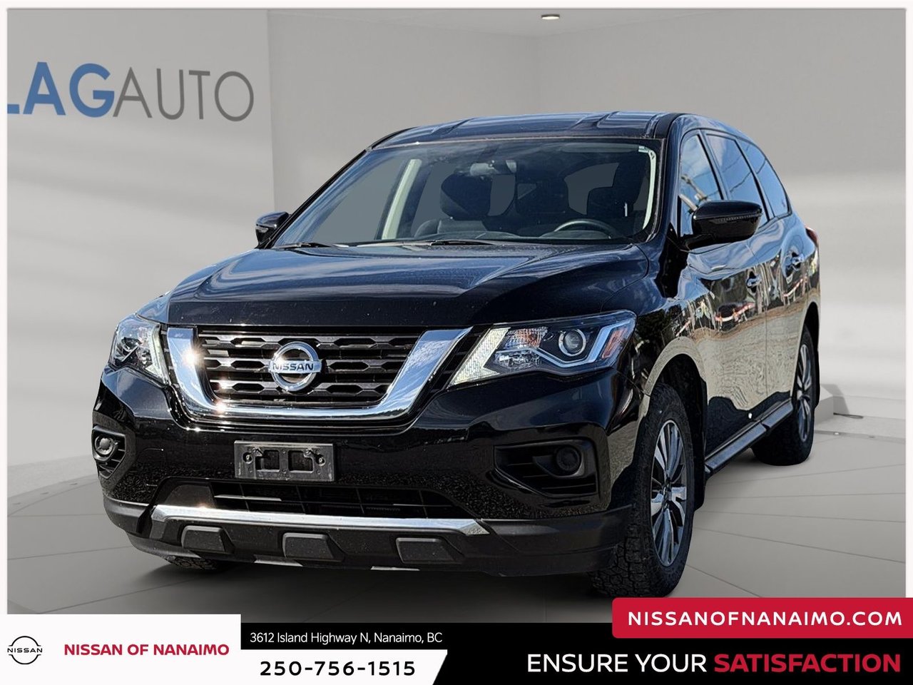 Black 2020 Nissan Pathfinder SUV / Crossover Four-Wheel Drive Continuously Variable Transmission