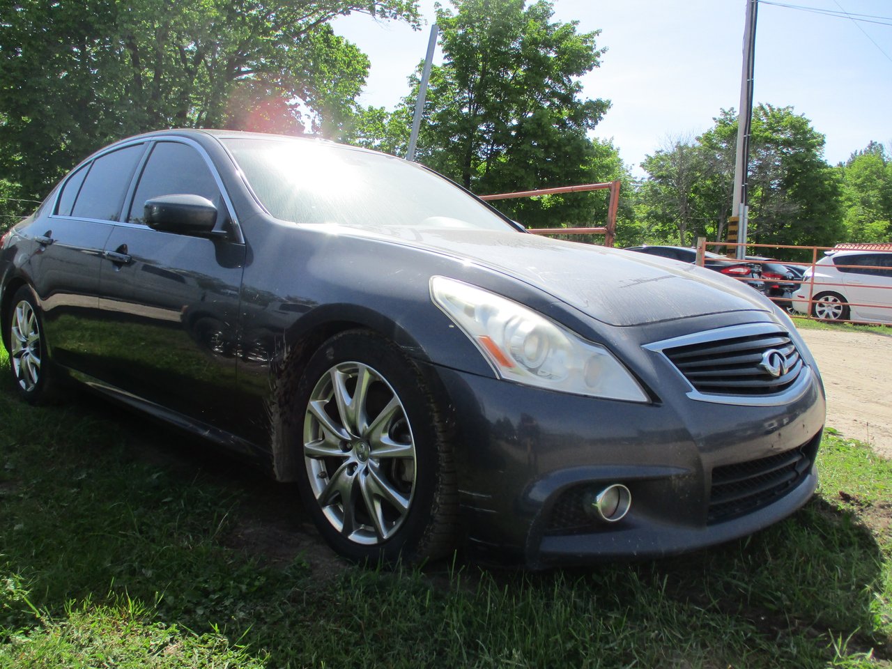 Gray 2013 INFINITI G37 Sedan All-Wheel Drive Automatic