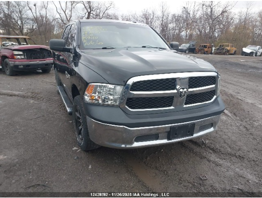 Black 2017 RAM 1500 Pickup Truck  Automatic